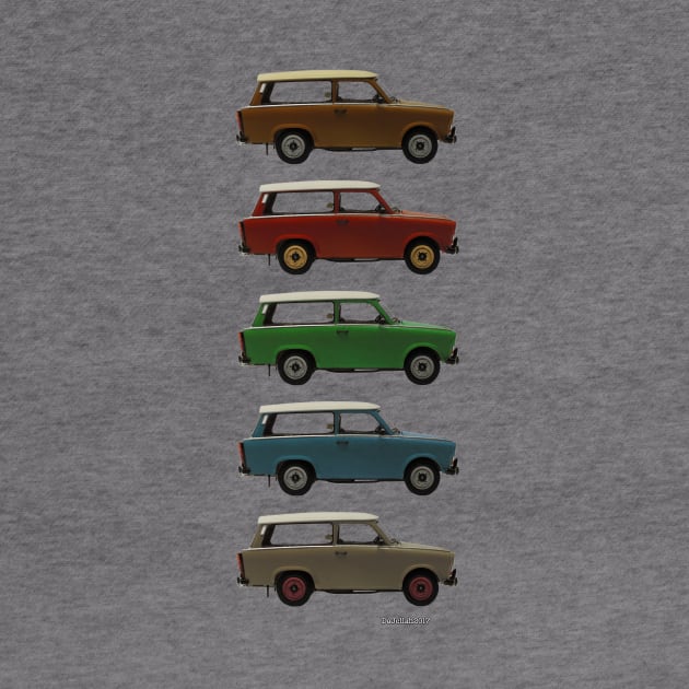 Five Trabbi's by DaJellah